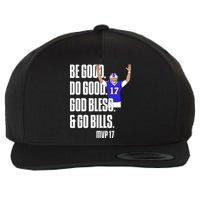 Josh Be Good Do Good God Bless Go B.I.L.L.S Mvp 17 Josh Mvp Wool Snapback Cap
