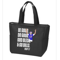 Josh Be Good Do Good God Bless Go B.I.L.L.S Mvp 17 Josh Mvp Zip Tote Bag