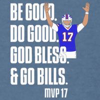 Josh Be Good Do Good God Bless Go B.I.L.L.S Mvp 17 Josh Mvp Garment-Dyed Sweatshirt