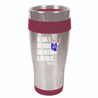 Josh Be Good Do Good God Bless Go B.I.L.L.S Mvp 17 Josh Mvp 16oz Travel Tumbler