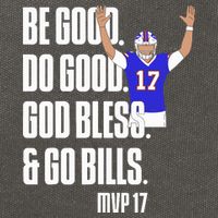 Josh Be Good Do Good God Bless Go B.I.L.L.S Mvp 17 Josh Mvp Cotton Canvas Backpack