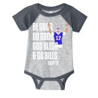 Josh Be Good Do Good God Bless Go B.I.L.L.S Mvp 17 Josh Mvp Infant Baby Jersey Bodysuit