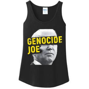 Joe Biden Genocide Anti Biden Funny Conservative Political Ladies Essential Tank