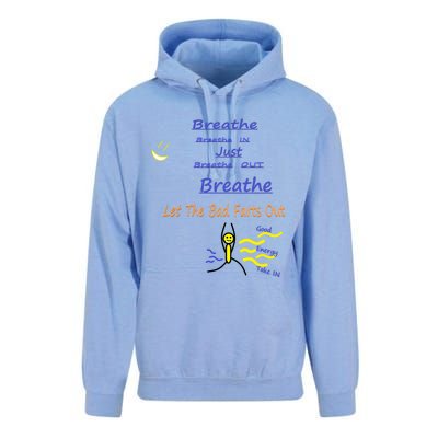 Just Breathe Gift Unisex Surf Hoodie