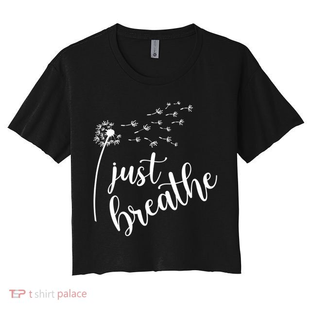 Just Breathe Gift Crop Top