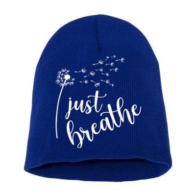 Just Breathe Gift Short Acrylic Beanie