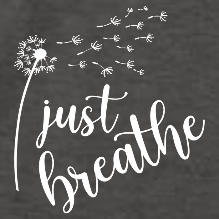 Just Breathe Gift Vector Backpack