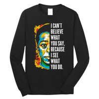 James Baldwin Graffiti Art Juneteenth Black History Month Long Sleeve Shirt