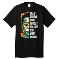 James Baldwin Graffiti Art Juneteenth Black History Month Tall T-Shirt