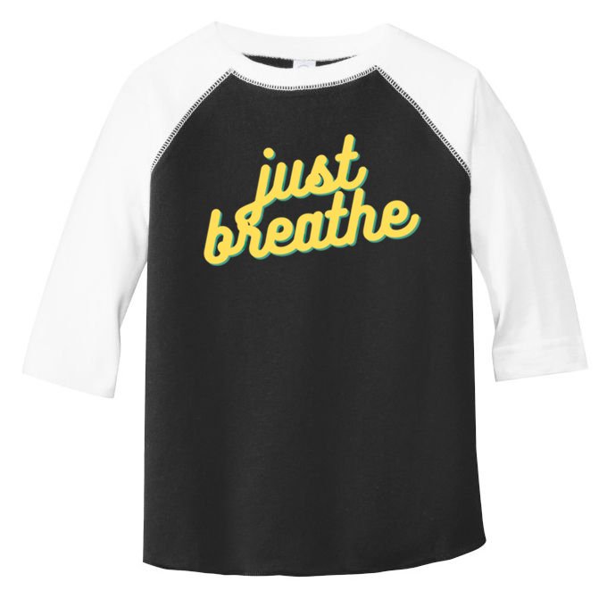 Just Breathe Gift Toddler Fine Jersey T-Shirt