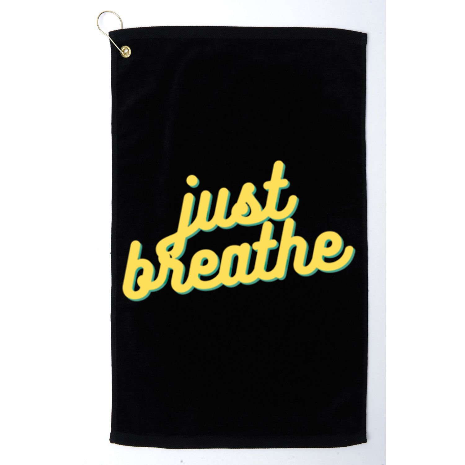 Just Breathe Gift Golf Towel