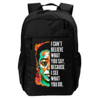 James Baldwin Graffiti Art Juneteenth Black History Month Daily Commute Backpack