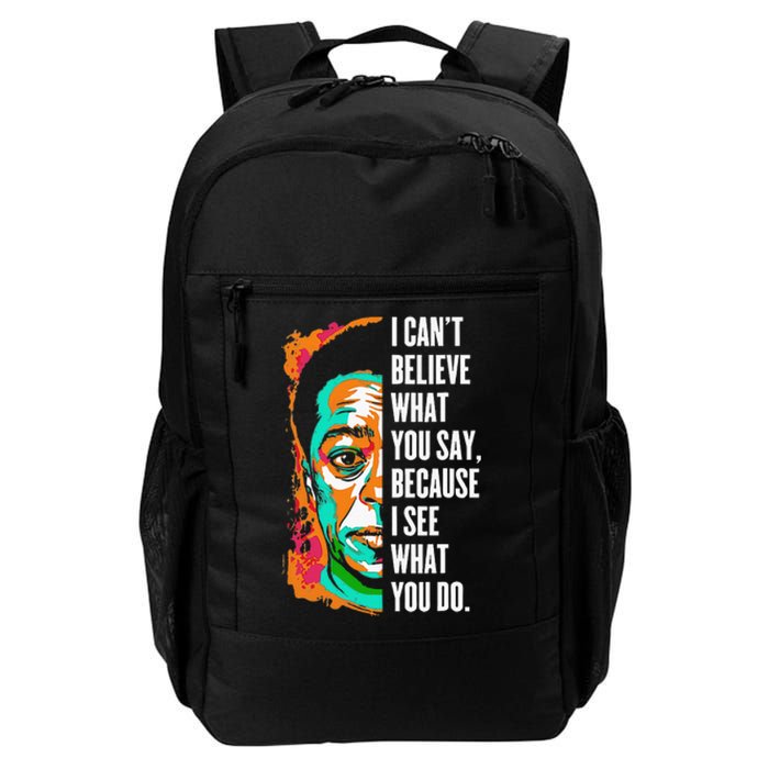 James Baldwin Graffiti Art Juneteenth Black History Month Daily Commute Backpack