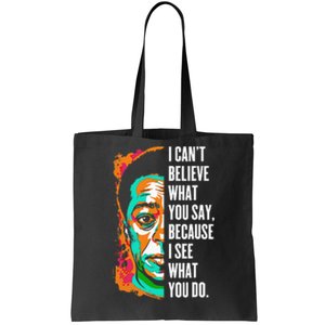 James Baldwin Graffiti Art Juneteenth Black History Month Tote Bag