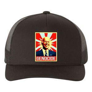 Joe Biden Genocide Anti Biden Funny Conservative Political Yupoong Adult 5-Panel Trucker Hat