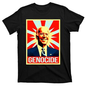 Joe Biden Genocide Anti Biden Funny Conservative Political T-Shirt