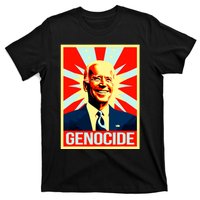 Joe Biden Genocide Anti Biden Funny Conservative Political T-Shirt