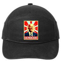 Joe Biden Genocide Anti Biden Funny Conservative Political 7-Panel Snapback Hat