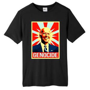 Joe Biden Genocide Anti Biden Funny Conservative Political Tall Fusion ChromaSoft Performance T-Shirt