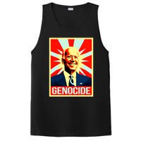 Joe Biden Genocide Anti Biden Funny Conservative Political PosiCharge Competitor Tank