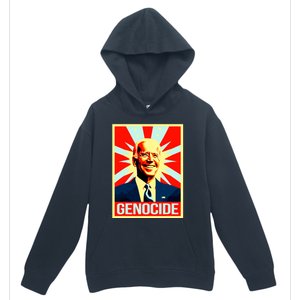 Joe Biden Genocide Anti Biden Funny Conservative Political Urban Pullover Hoodie