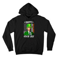 Joe Biden Happy 4th Of July Confused St Patricks Day Hoodie