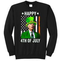 Joe Biden Happy 4th Of July Confused St Patricks Day Sweatshirt