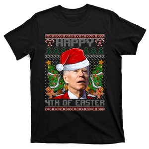 Joe Biden Happy 4th Of July Ugly Christmas Sweater T-Shirt