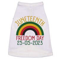 Juneteenth Black History American African Freedom Day Doggie Tank