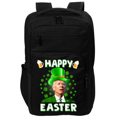 Joe Biden Happy Easter Confused Funny St Patrick's Day Impact Tech Backpack