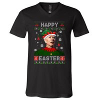 Joe Biden Happy Easter Ugly Christmas Sweater For Women Sweatshirt V-Neck T-Shirt