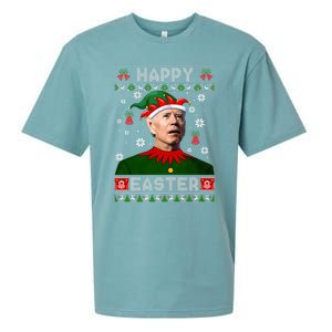 Joe Biden Happy Easter Ugly Christmas Sweater For Women Sweatshirt Sueded Cloud Jersey T-Shirt