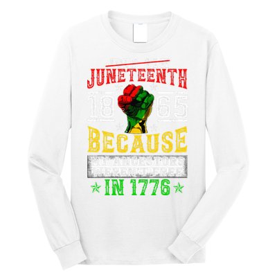 Juneteenth Black History Pride African American Freedom Long Sleeve Shirt