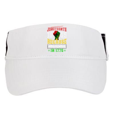 Juneteenth Black History Pride African American Freedom Adult Drive Performance Visor
