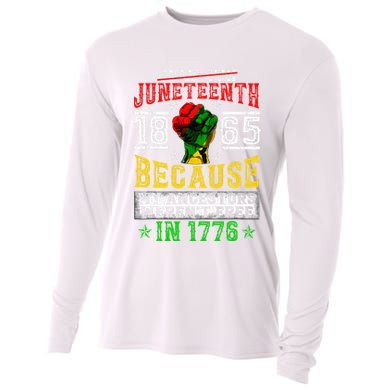 Juneteenth Black History Pride African American Freedom Cooling Performance Long Sleeve Crew