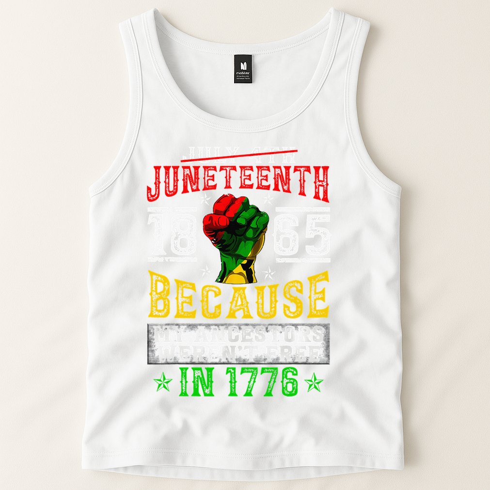 Juneteenth Black History Pride African American Freedom Tank Top