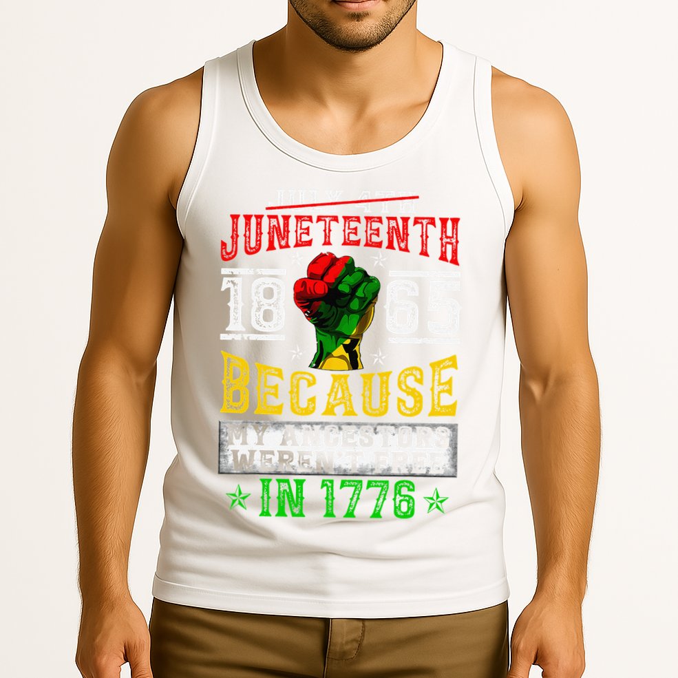 Juneteenth Black History Pride African American Freedom Tank Top