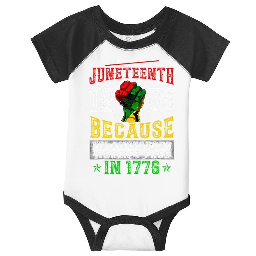 Juneteenth Black History Pride African American Freedom Infant Baby Jersey Bodysuit