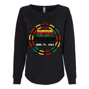 Juneteenth Black History Toddlers Boy Girl Womens California Wash Sweatshirt