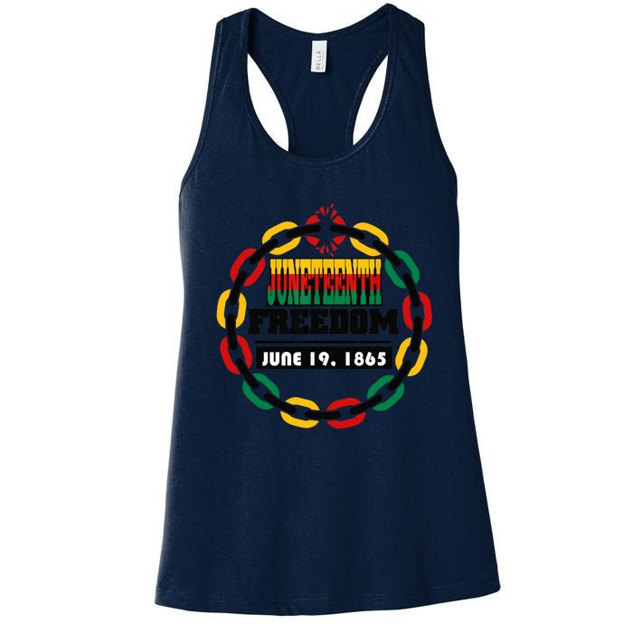 Juneteenth Black History Toddlers Boy Girl Women's Racerback Tank