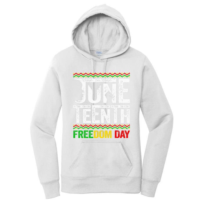 Juneteenth Black History Freedom African American Melanin Women's Pullover Hoodie