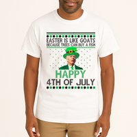Joe Biden Happy 4th Of July Confused St Patricks Day Funny Tall T-Shirt