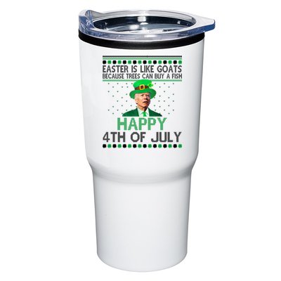 Joe Biden Happy 4th Of July Confused St Patricks Day Funny Tumbler