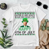 Joe Biden Happy 4th Of July Confused St Patricks Day Funny Premium T-Shirt
