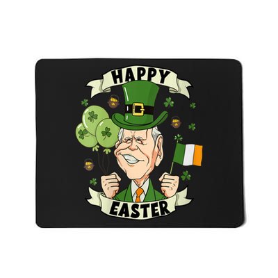 Joe Biden Happy Easter Confused Funny St Patrick's Day Mousepad