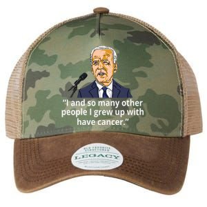 Joe Biden Has Cancer Announcement Legacy Tie Dye Trucker Hat