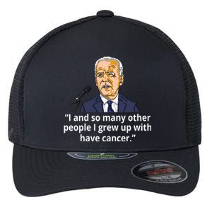 Joe Biden Has Cancer Announcement Flexfit Unipanel Trucker Cap