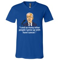 Joe Biden Has Cancer Announcement V-Neck T-Shirt