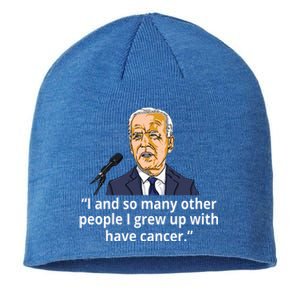 Joe Biden Has Cancer Announcement Sustainable Beanie