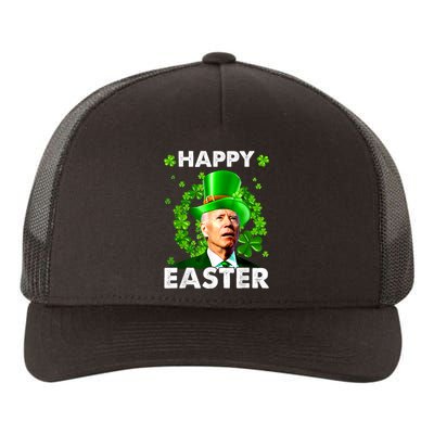 Joe Biden Happy Easter Confused Funny St Patrick's Day Yupoong Adult 5-Panel Trucker Hat